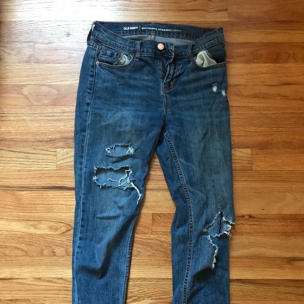 Old Navy boyfriend jeans